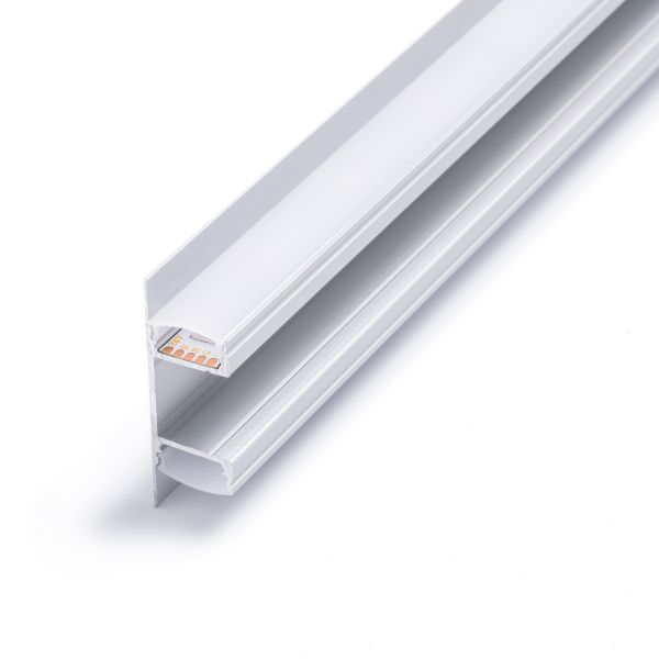 Aluminium LED Wand Profil, up / down light, diffuse Abdeckung