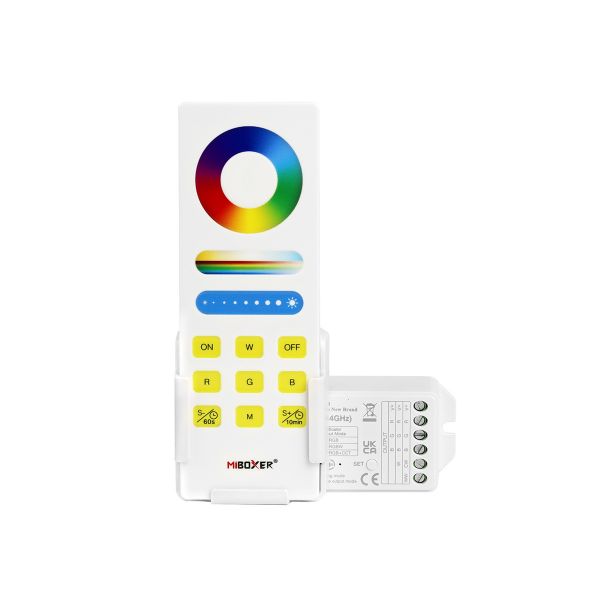 LED Funk Controller Set - 1 Zone - 5 Kanal - RGB+CCT - Fernbedienung (2,4 GHz)
