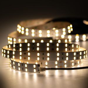 24V Double Line High-Power LED Streifen – tageslichtweiß – 120 LEDs je Meter – alle 10cm teilbar 24V Double Line High-Power LED Streifen – tageslichtweiß – 120 LEDs je Meter – alle 10cm teilbar