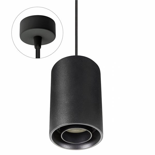 Chloe 2 - Pendelleuchte in schwarz - Lichtfarbe: individuell wählbar