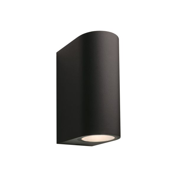 Garden Lights, 12V Wandleuchte - Sibus schwarz, 4W, warmweiß, IP44