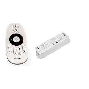 4 Zonen Funk LED Dimmer – 2 Kanal – mit Touch-Fernbedienung 4 Zonen Funk LED Dimmer – 2 Kanal – mit Touch-Fernbedienung