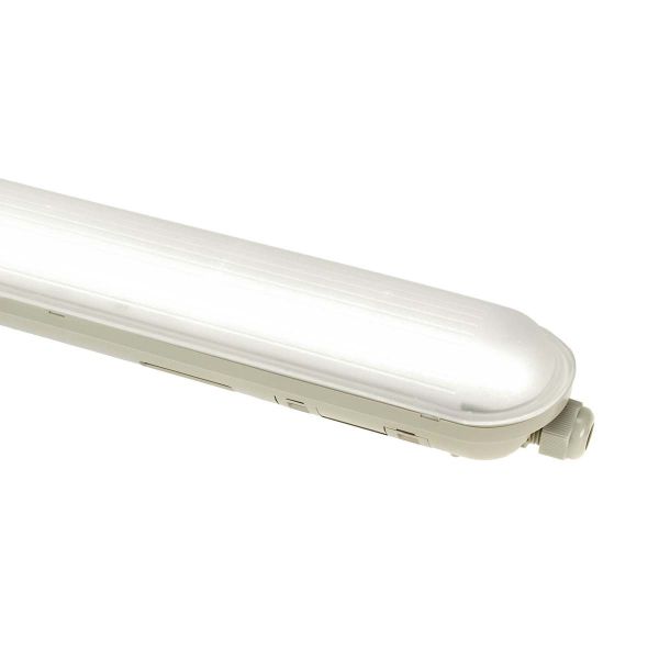 230V LED Industrieleuchte Limea - Weiß - 52W - IP65