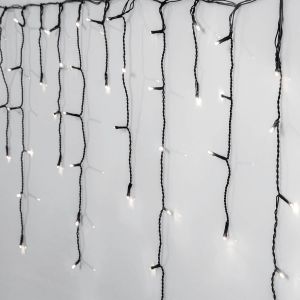 Crispy Ice White - Lichtervorhang für außen - 23,9 m - 960 LEDs - Netzbetrieb - Kaltweiß Crispy Ice White - Lichtervorhang für außen - 23,9 m - 960 LEDs - Netzbetrieb - Kaltweiß