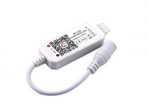 Mini RGB + RGBW Bluetooth Controller 12-24V DC Mini RGB + RGBW Bluetooth Controller 12-24V DC