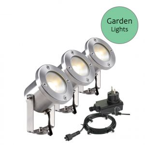12V Wegeleuchte - Garden Lights - Catalpa 3er Set - 7,8W, warmweiß, IP44 12V Wegeleuchte - Garden Lights - Catalpa 3er Set - 7,8W, warmweiß, IP44