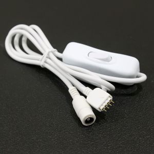 Quick-System 4polig 2.54 – Anschlusskabel zum Netzteil mit Schalter – 100cm Quick-System 4polig 2.54 – Anschlusskabel zum Netzteil mit Schalter – 100cm