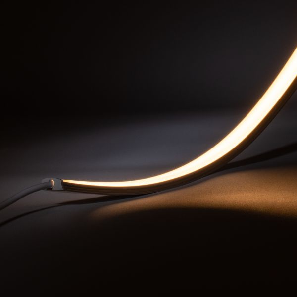 24V flexible Aluminium LED Leiste - warmweiß - diffuse Abdeckung