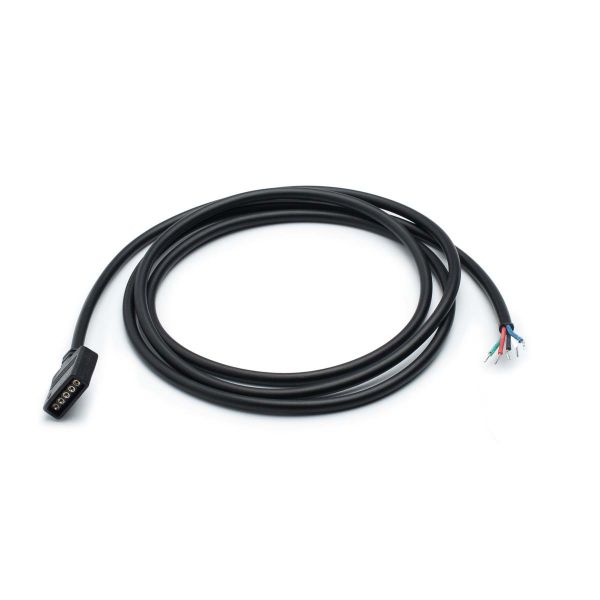 Quick-System 5polig 2.54 - Anschlusskabel für RGBW Controller - 100cm - black