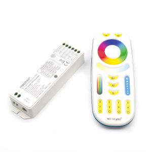 4 Zonen Funk LED Controller – 4 Kanal – RGBW – mit Touch-Fernbedienung 4 Zonen Funk LED Controller – 4 Kanal – RGBW – mit Touch-Fernbedienung