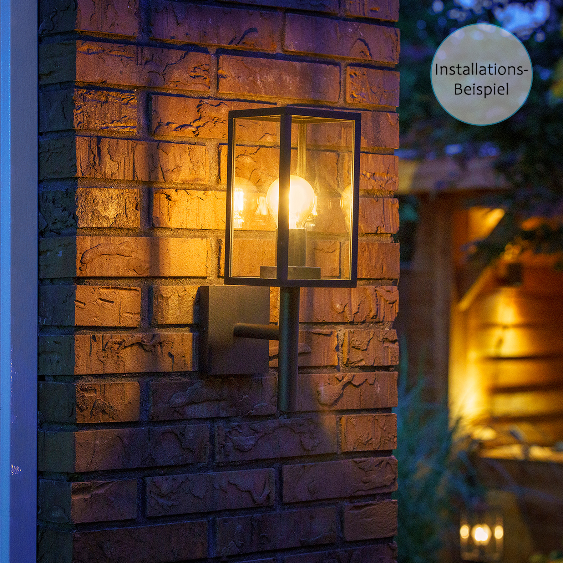 12V Filament Wandleuchte Garden Lights Celata, 3,5W, extra