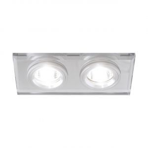 STAN L - Einbau Deckenspot in transparent/chrom - Lichtfarbe: individuell wählbar STAN L - Einbau Deckenspot in transparent/chrom - Lichtfarbe: individuell wählbar