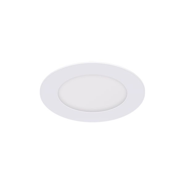 SLIM LED C - Decken Einbauleuchte in weiß - 6 W - Lichtfarbe: warmweiß
