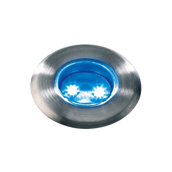 Garden Lights, 12V Einbaustrahler - Astrum, 0,3W, blau, IP67