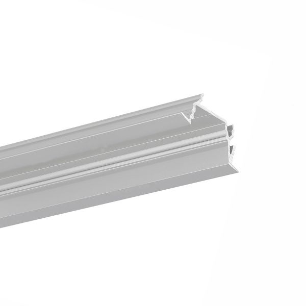 Aluminium LED Einbauprofil, Diagonal 14 - 3,00 x 1,27cm