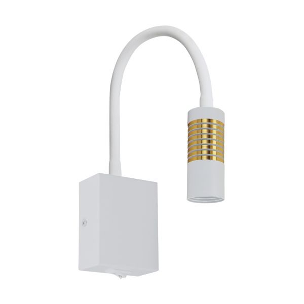 ARI LED - Wandleuchte indoor in weiß/gold - Lichtfarbe: neutralweiß