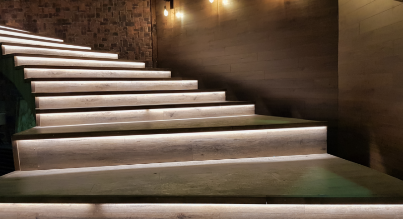 LED Treppe