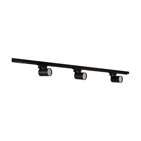Ideus, 230V LED 1-Phasen Schienen-Spot Set, Sofia, 3 x 35W - GU10 - schwarz