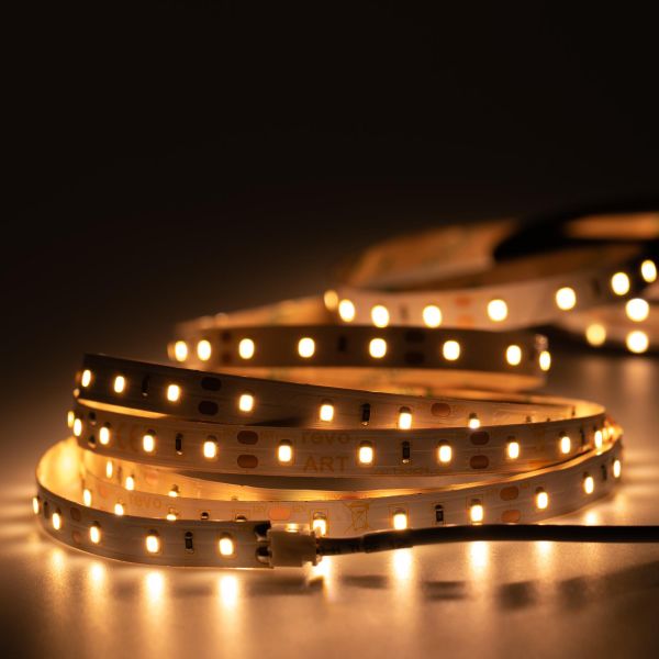 12V LED Streifen – warmweiß – 60 LEDs je Meter – alle 5cm teilbar - 500cm