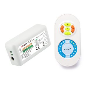 Funk LED Dimmer – 2 Kanal – mit Touch-Fernbedienung Funk LED Dimmer – 2 Kanal – mit Touch-Fernbedienung
