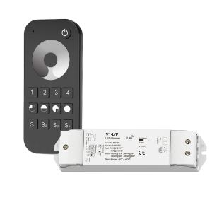 LED Funk Controller Set - 4 Zonen - 1 Kanal - Fernbedienung (2,4 GHz) LED Funk Controller Set - 4 Zonen - 1 Kanal - Fernbedienung (2,4 GHz)