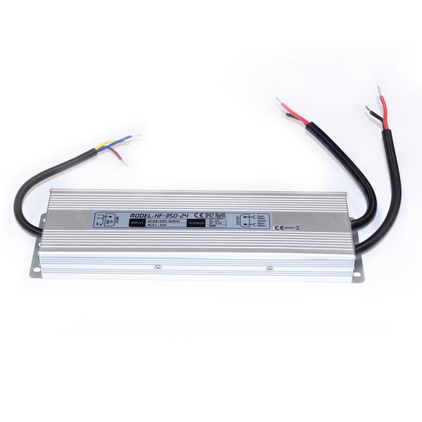24V DC – wasserfestes Netzteil stabilisiert – 14,6A – 350Watt – IP67