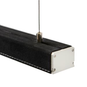 24V Microfaser Aluminium LED Pendelleuchte – linear – diffuse Abdeckung 24V Microfaser Aluminium LED Pendelleuchte – linear – diffuse Abdeckung