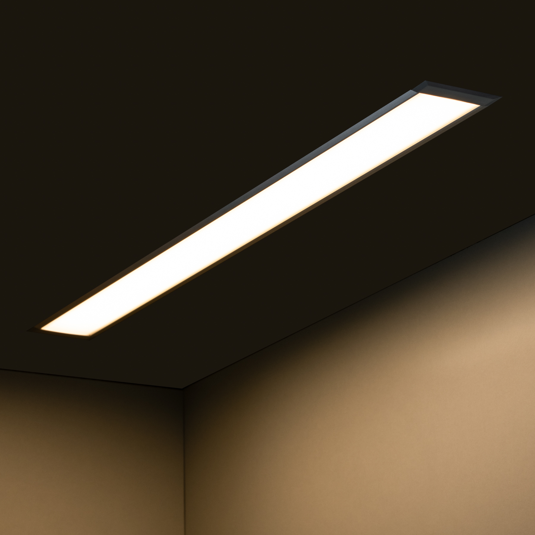 Trafo Schrankleuchte B-Ware Lumira LED SMD Aufbau Lampe 6W chrom glänzend inkl