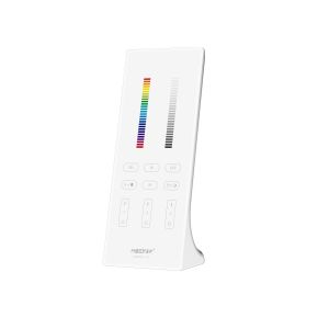 LED Funkfernbedienung - 3 Zonen - 5 Kanal - 2,4 GHz - mit Standfuß - Weiß LED Funkfernbedienung - 3 Zonen - 5 Kanal - 2,4 GHz - mit Standfuß - Weiß