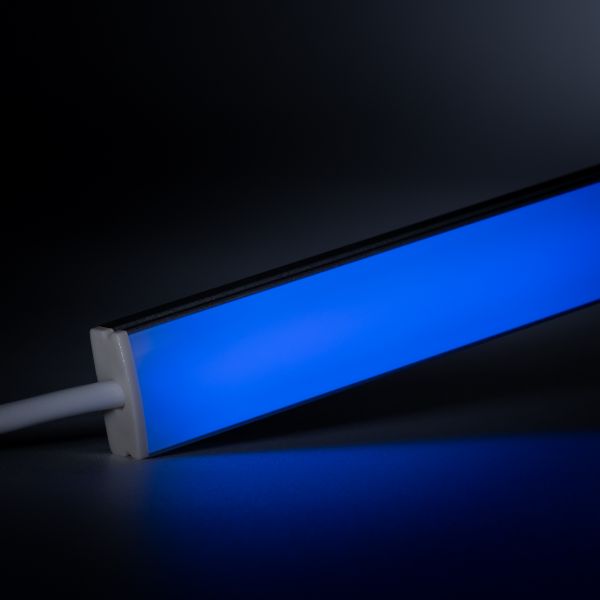 24V Slim-Line Aluminium LED Leiste – UV – diffuse Abdeckung