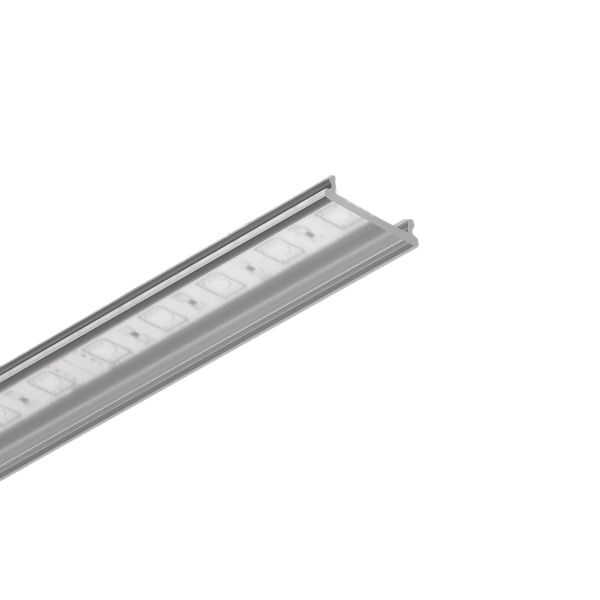 transparente Abdeckung für Aluminium LED Einbauprofil Diagonal 14 CC-202 und CC-202-BLK
