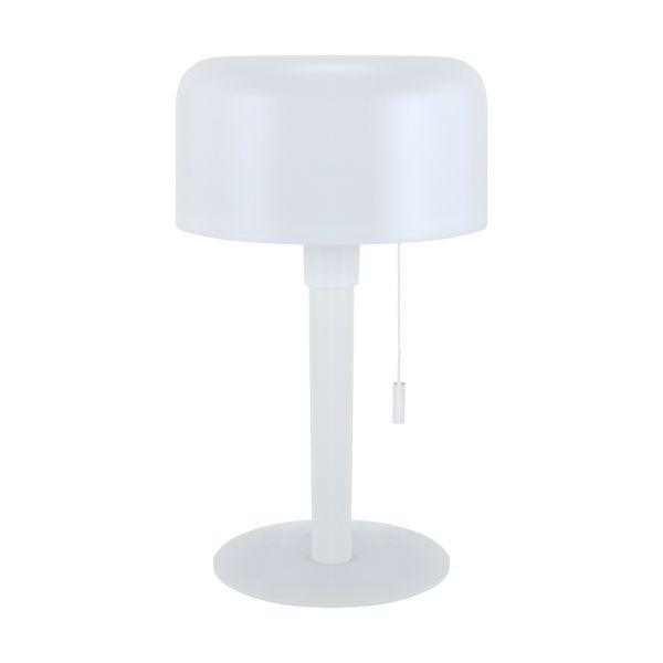 BASTA LED - Tischleuchte outdoor in weiß - Lichtfarbe: neutralweiß