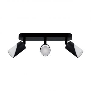 ZEBRA SPT 3 - Decken Spotleuchte in schwarz/weiß - Lichtfarbe: individuell wählbar ZEBRA SPT 3 - Decken Spotleuchte in schwarz/weiß - Lichtfarbe: individuell wählbar