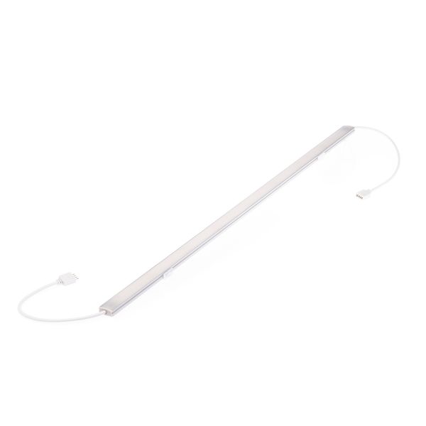 24V Slim-Line Aluminium LED Leiste - neutralweiß - diffuse Abdeckung - bis 3m Länge