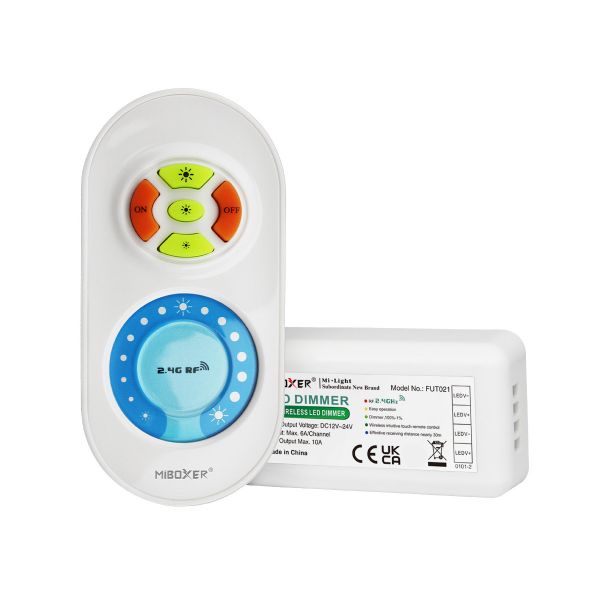 Funk LED Dimmer – 1 Kanal – mit Touch-Fernbedienung