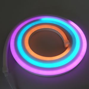 24V wasserfester flexibler LED Lichtschlauch - RGBIC - diffus - 8x17mm - 300cm - IP67