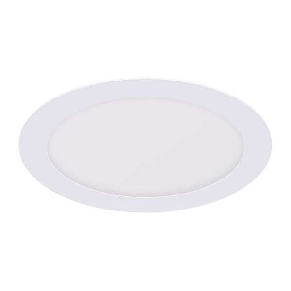 SLIM LED C - Decken Einbauleuchte in weiß - 18 W - Lichtfarbe: warmweiß