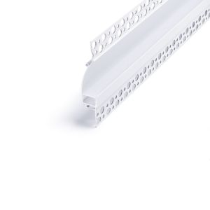 weißes Aluminium LED Unterputz Profil in Wunschlänge, Trockenbau indirekt, 5,3 x 1,85cm weißes Aluminium LED Unterputz Profil in Wunschlänge, Trockenbau indirekt, 5,3 x 1,85cm