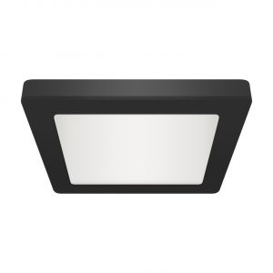 OLGA LED D - Decken Aufbauleuchte in schwarz - 18 W - Lichtfarbe: weiß einstellbar OLGA LED D - Decken Aufbauleuchte in schwarz - 18 W - Lichtfarbe: weiß einstellbar