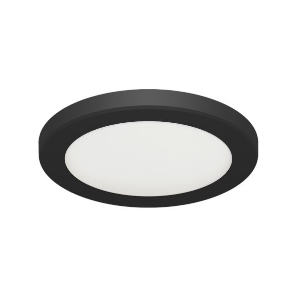 OLGA LED C - Decken Aufbauleuchte in schwarz - 12 W - Lichtfarbe: weiß einstellbar