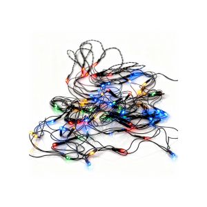 Battery - Lichternetz für außen - 1,5 m - 80 LEDs - Timer - Batteriebetrieb - Mehrfarbig