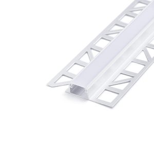 Aluminium LED Fliesenprofil in Wunschlänge, ideal, 1,69 x 1,1cm Aluminium LED Fliesenprofil in Wunschlänge, ideal, 1,69 x 1,1cm