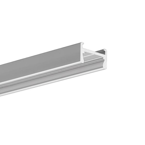 Aluminium LED Aufputz Profil, Micro-H, 1,6 x 0,87cm