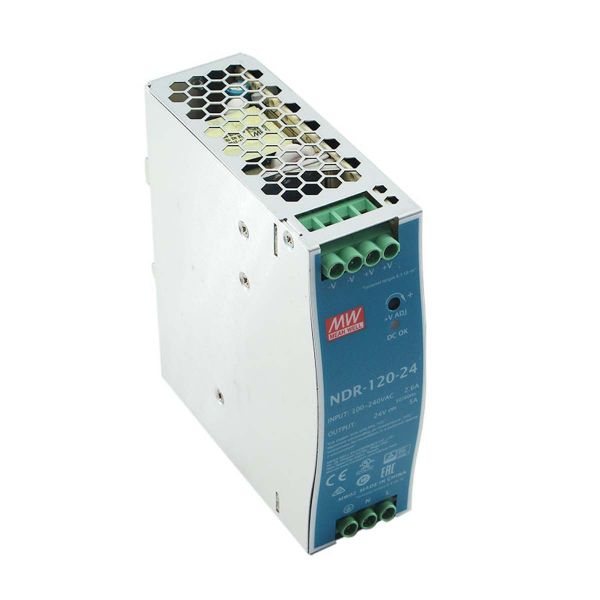 Mean Well, Hutschienen Netzteil 24V DC, 120 Watt