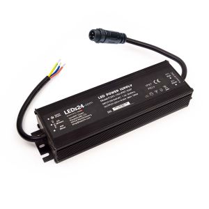 Plug & Play 24V DC - wasserfestes Netzteil stabilisiert - 6,3A - 150Watt - IP67 Plug & Play 24V DC - wasserfestes Netzteil stabilisiert - 6,3A - 150Watt - IP67