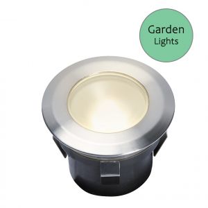 12V Einbaustrahler - Garden Lights - Larch, 1W, warmweiß, IP67 12V Einbaustrahler - Garden Lights - Larch, 1W, warmweiß, IP67