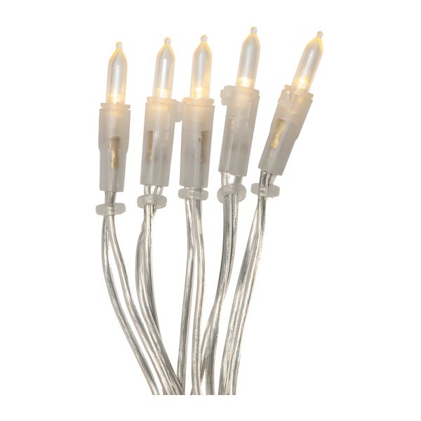 P-LED - Baumlichterkette für innen - 2,85 m - 20 LEDs - Netzbetrieb - Warmweiß