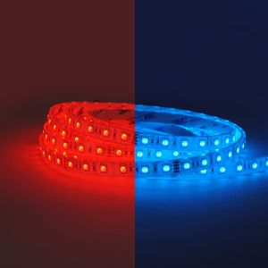 24V wasserfester Sauna LED Streifen - temperaturbeständig bis 110° - RGB - IP68 24V wasserfester Sauna LED Streifen - temperaturbeständig bis 110° - RGB - IP68