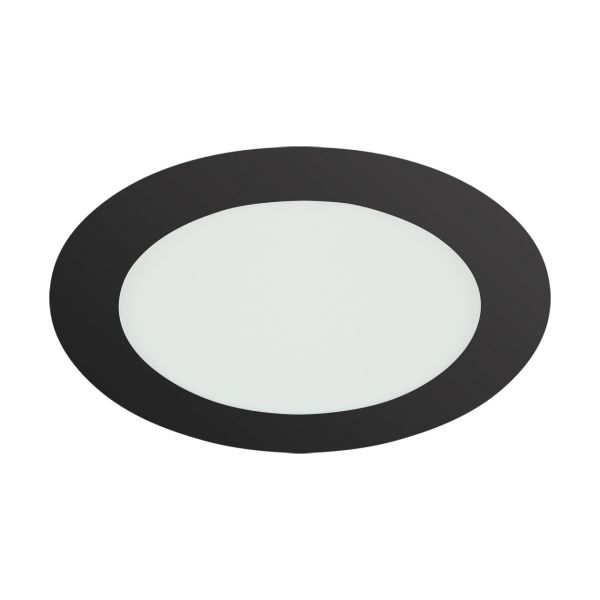 WAFEL LED C - Decken Einbauleuchte in schwarz - 18 W - Lichtfarbe: weiß einstellbar