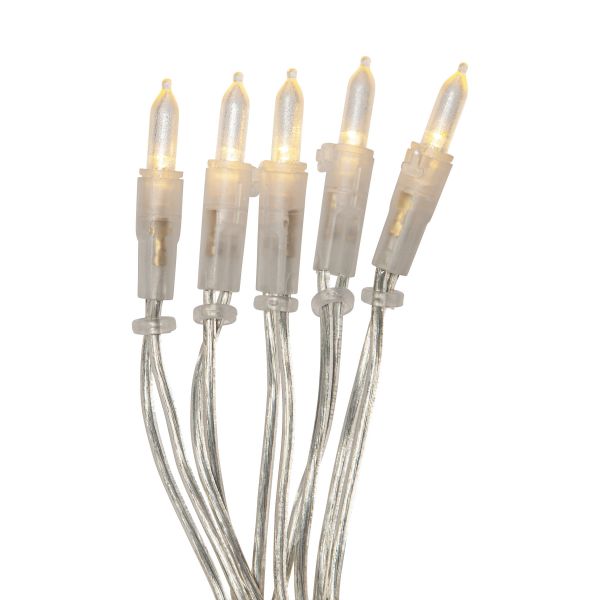 P-LED - Baumlichterkette für innen - 5,1 m - 35 LEDs - Netzbetrieb - Warmweiß